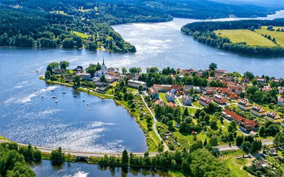 Apartman Jestrabi Lipno Černá v Pošumaví Exteriér fotografie